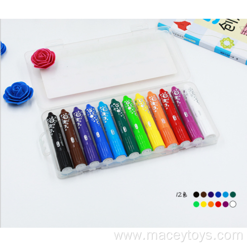 64 COLOR WAX CRAYON SET